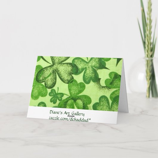 Shamrocks - Kaart (Achterkant)