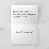 Shamrocks - Kaart (Binnen)