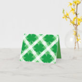 Shamrocks Kaart (Gele Bloem)