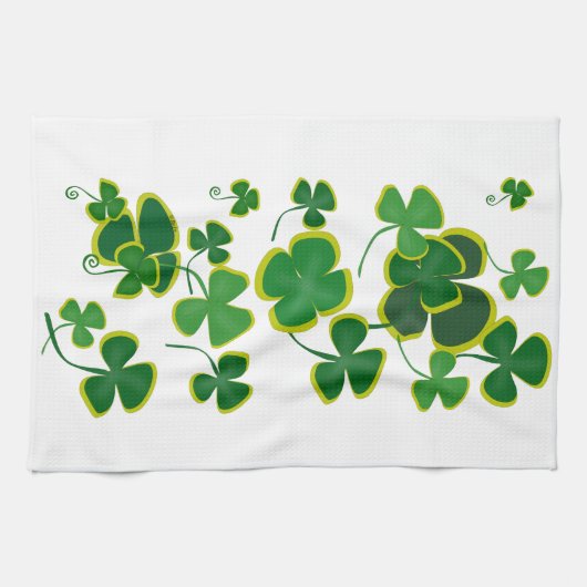 Shamrocks Kitchen Towel Theedoek (Horizontaal)