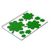 Shamrocks-laptop Notitieboek (Linkerzijde)