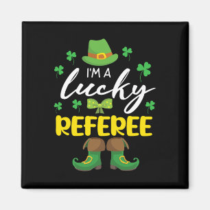 Shamrocks Leprechaun Body Saint Patrick Ik ben een Magneet