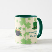 Shamrocks, leprechauns & Pot of Gold Mug Mok (Voorkant rechts)
