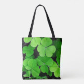 Shamrocks, Luck of the Irish Tote Bag (Achterkant)