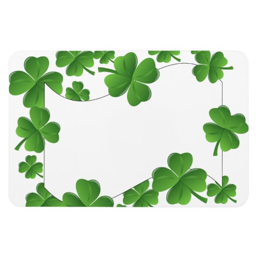 Shamrocks Magneet (Horizontaal)
