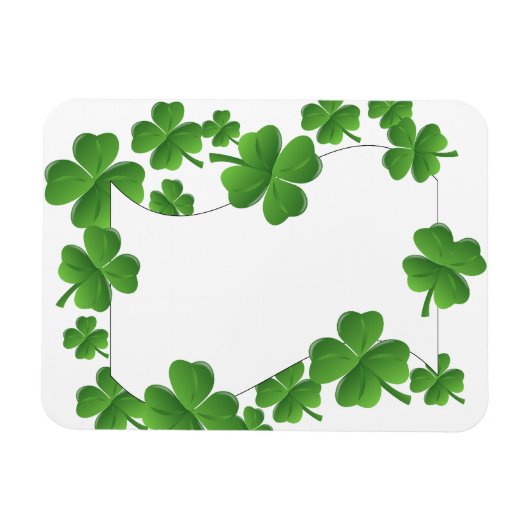 Shamrocks Magneet (Horizontaal)