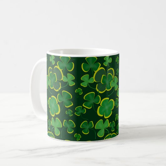 Shamrocks-Mok Koffiemok (Voorkant links)