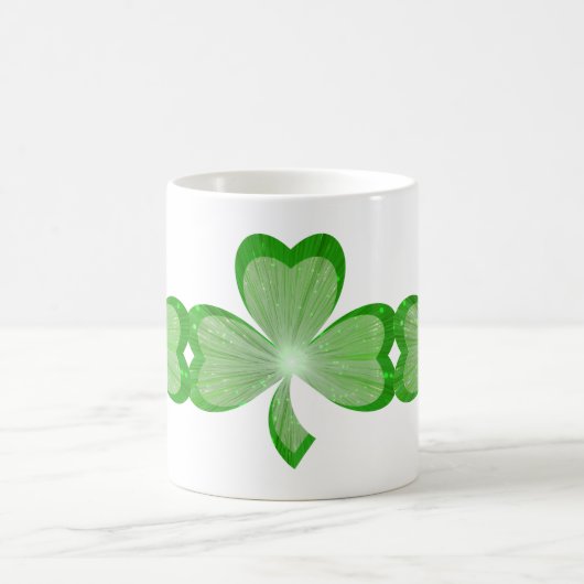 Shamrocks mok wit (Center)