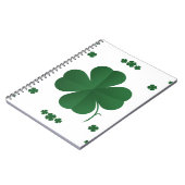 Shamrocks Notitieboek (Linkerzijde)