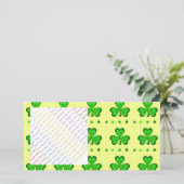 Shamrocks op Gold (Staand voorkant)