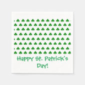"Shamrocks" papieren servetten (Voorkant)