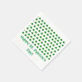 "Shamrocks" papieren servetten (Hoek)