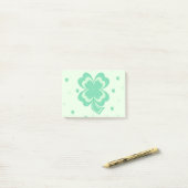 Shamrocks Pattern Post It Notes (Op bureau)
