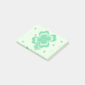 Shamrocks Pattern Post It Notes (Schuin)