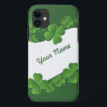 Shamrocks persionalized Case-Mate iPhone case<br><div class="desc"></div>