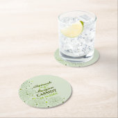 Shamrocks Polka Dots Iers Trouwpapier Onderzetters (Insitu)