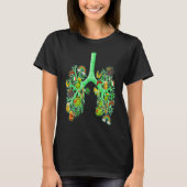 Shamrocks Respiratory Therapist RT St Patrick's Da T-shirt (Voorkant)