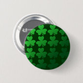 Shamrocks Ronde Button 5,7 Cm (Voorkant /achterkant)