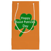 Shamrocks Saint Patrick's Day Cadeauzakken Klein Cadeauzakje (Voorkant)