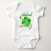 Shamrocks & Shenanigans Baby Bodysuit (Voorkant)