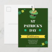 Shamrocks & Shenanigans: een St. Patrick's Day Briefkaart (Voorkant / Achterkant)