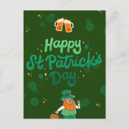 Shamrocks & Shenanigans: een St. Patrick's Day Feestdagenkaart