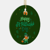 Shamrocks & Shenanigans: een St. Patrick's Day Keramisch Ornament (Rechts)