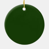 Shamrocks & Shenanigans: een St. Patrick's Day Keramisch Ornament (Achterkant)