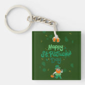 Shamrocks & Shenanigans: een St. Patrick's Day Sleutelhanger (voorkant)