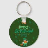 Shamrocks & Shenanigans: een St. Patrick's Day Sleutelhanger (Voorkant)
