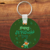 Shamrocks & Shenanigans: een St. Patrick's Day Sleutelhanger (Voorkant)