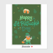 Shamrocks & Shenanigans: een St. Patrick's Day Sticker (Vel)