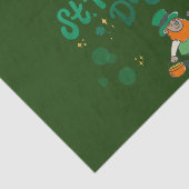 Shamrocks & Shenanigans: een St. Patrick's Day Tissuepapier (Detail)