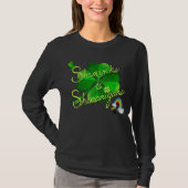 Shamrocks & Shenanigans Long-T-shirt T-shirt (Voorkant)