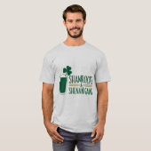 Shamrocks & Shenanigans: St. Patrick's Day Design T-shirt (Voorkant volledig)