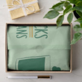Shamrocks & Shenanigans: St. Patrick's Day Design Tissuepapier (Geschenk)