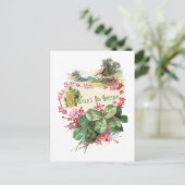 Shamrocks St. Patrick's Day Greetings Briefkaart (Staand voorkant)