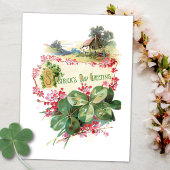 Shamrocks St. Patrick's Day Greetings Briefkaart
