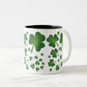 Shamrocks - St Patrick's Day Mok (Voorkant rechts)