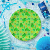 Shamrocks St. Patrick's Day Paper Bord (Feest)