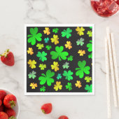 Shamrocks St. Patrick's Day Paper Napkins Servet (Insitu)