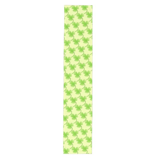 Shamrocks St. Patrick's Day Table Runner Medium Tafelloper (Voorkant)