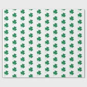 SHAMROCKS/St. Patrick's Wrapping Paper Cadeaupapier (Vlak)