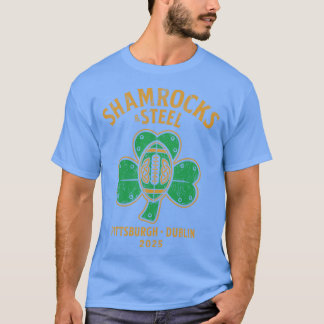 Shamrocks Steel Pittsburgh x Dublin 2025 T-shirt