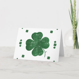 Shamrocks -  stijl kaart