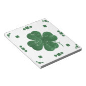 Shamrocks - stijl notitieblok (Schuin)