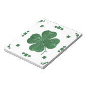 Shamrocks - stijl notitieblok (Linkerzijde)