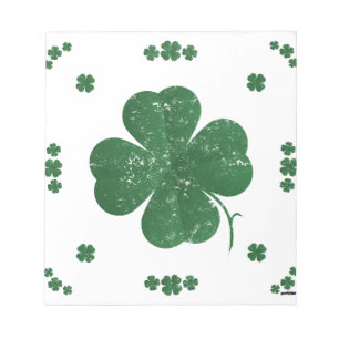 Shamrocks - stijl notitieblok