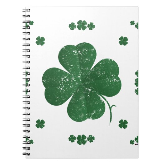 Shamrocks - stijl notitieboek (Voorkant)