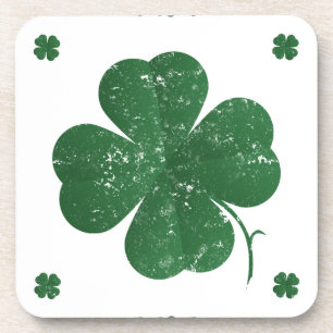 Shamrocks -  stijl onderzetter